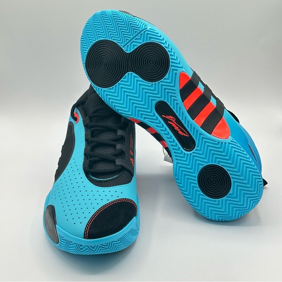 Men’s Adidas D.O.N. Issue 5 Donovan Mitchell Basketball Shoe Blue IE8325 Size 11 - Picture 1 of 10